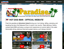 Tablet Screenshot of hotdogman.com